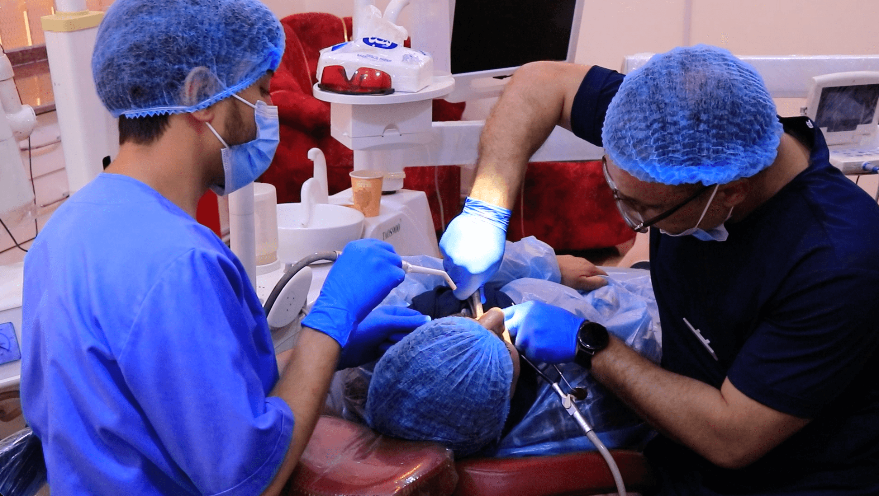 Clinical care in progress